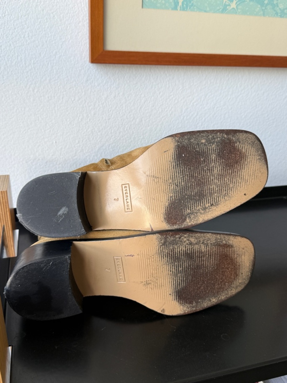 Everlane The City Boot in Toasted Almond Suede - Picture 16 of 16